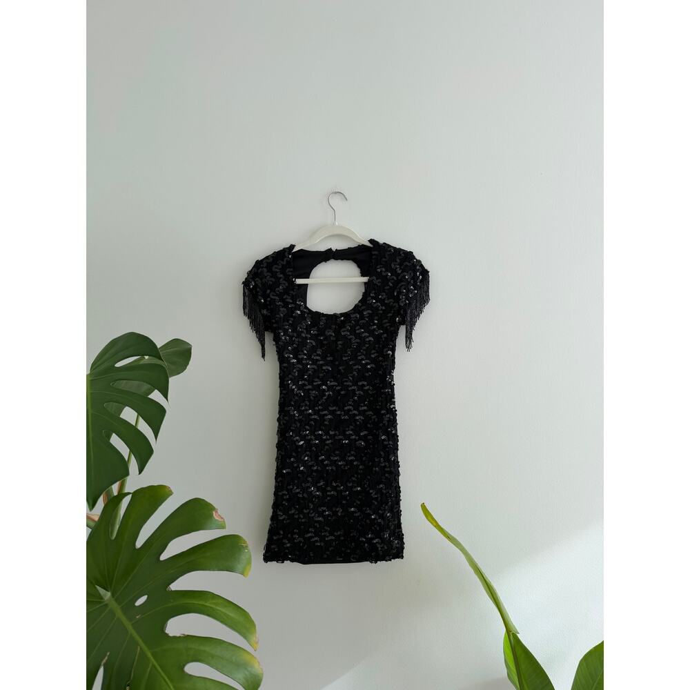 de laru by linda bernell sequin mini dress | sz 5/6